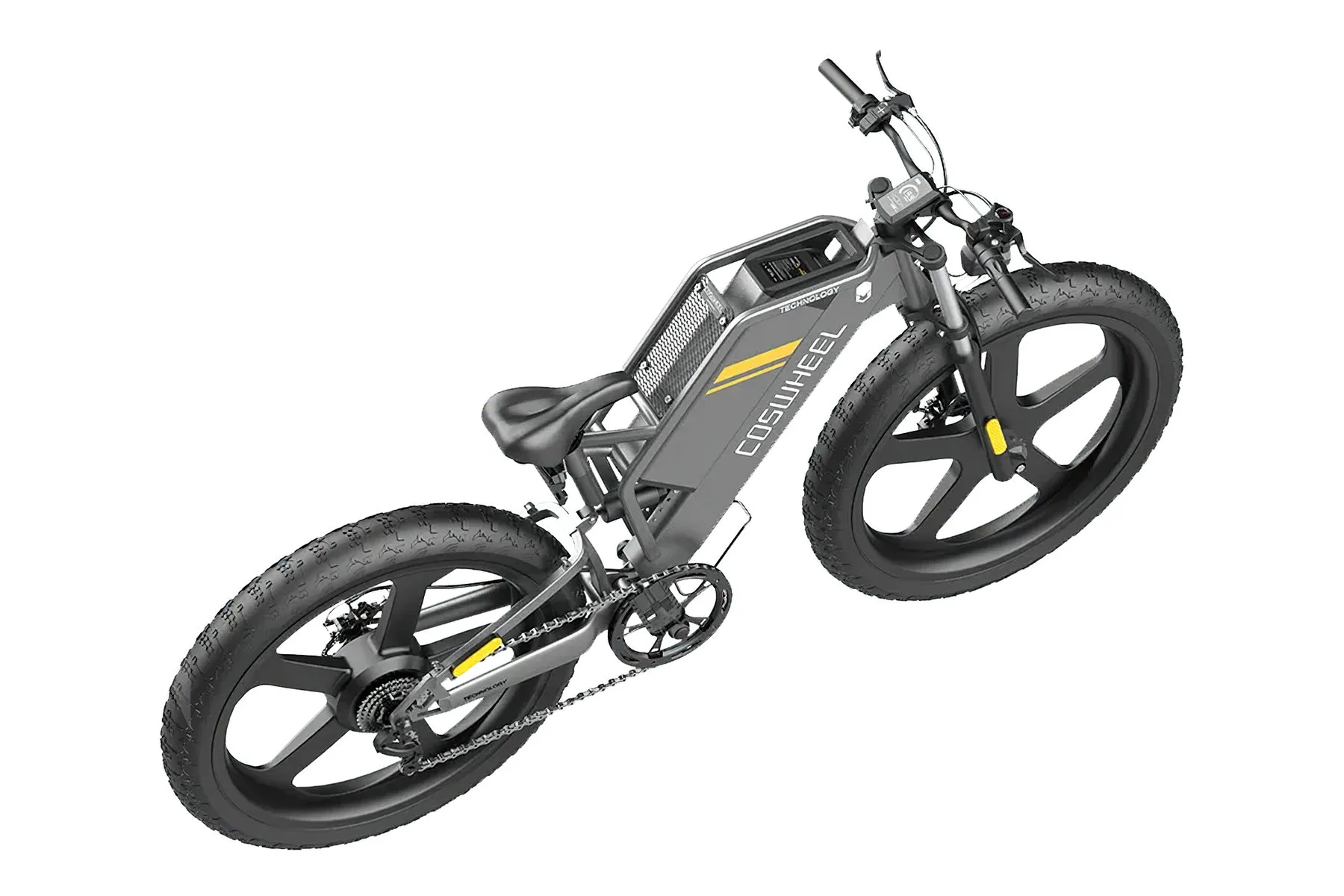 eletricz fat bike coswheel t26 max vista superior direita