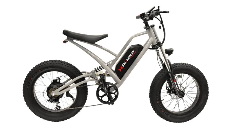 shineray se-bike cinza