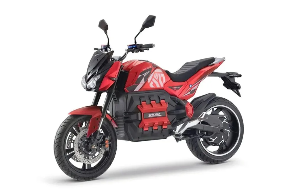 dayi motor odin moto elétrica vermelha
