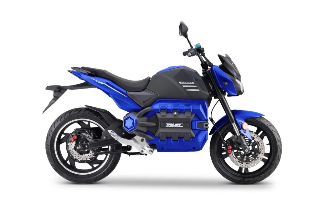 dayi motor odin moto elétrica azul