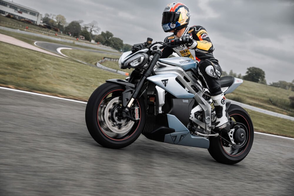 triumph moto elétrica protótipo