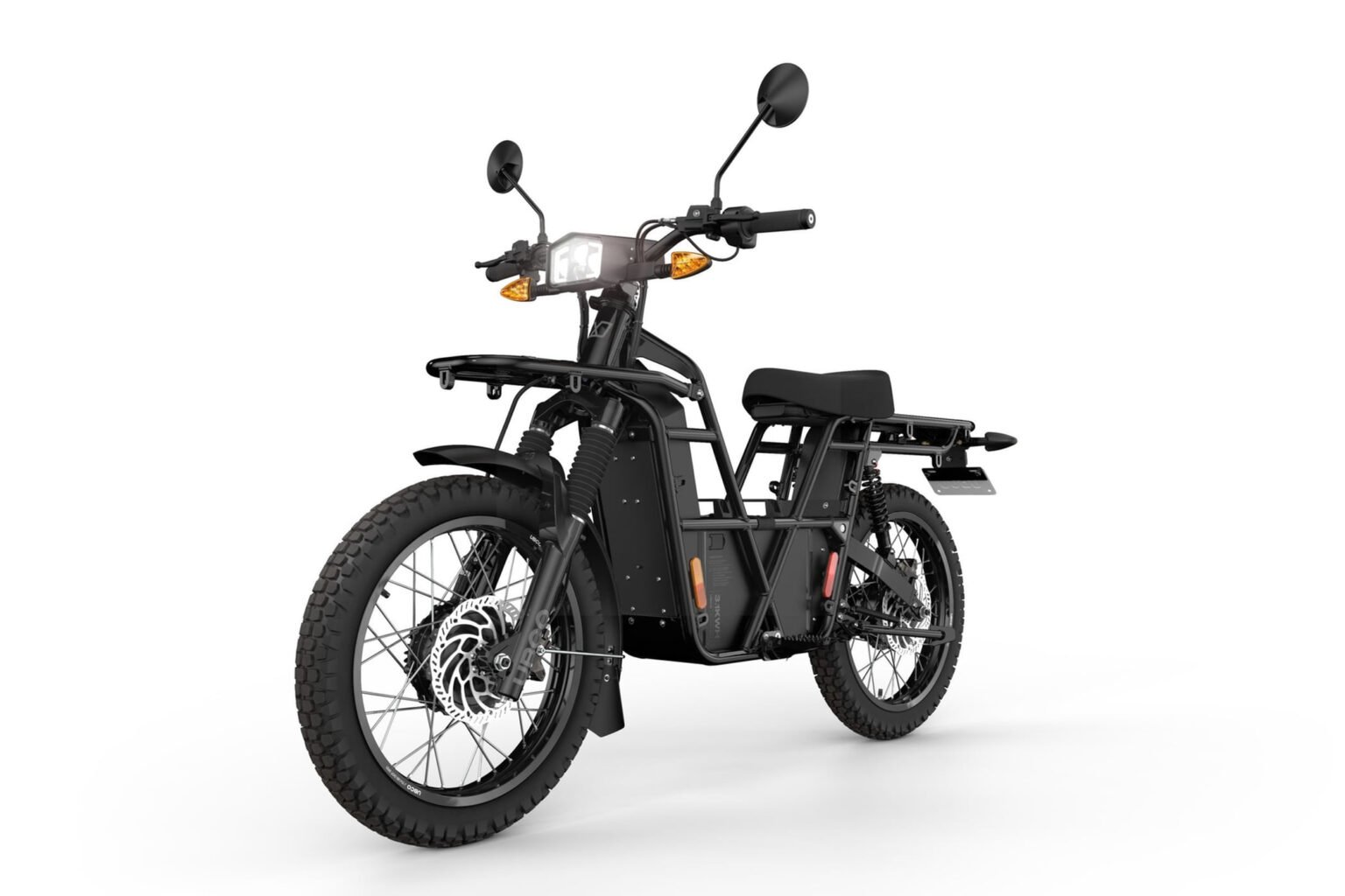 Ciclomotor El trico Aventureiro Da UBCO Chega Com Tra o Nas Duas Rodas