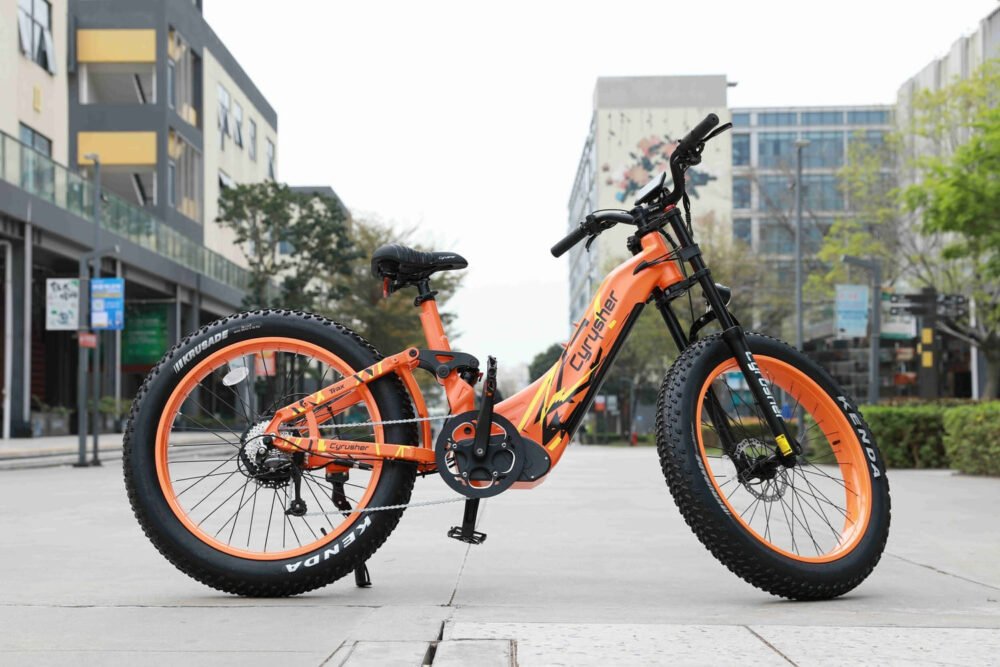 cyrusher trax bicicleta elétrica